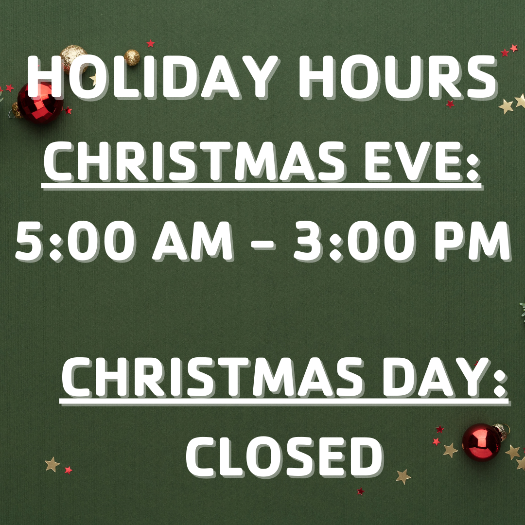 Christmas Hours